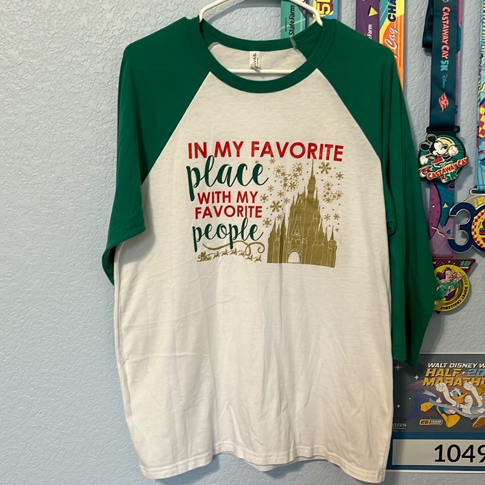 Disney inspired Christmas tee